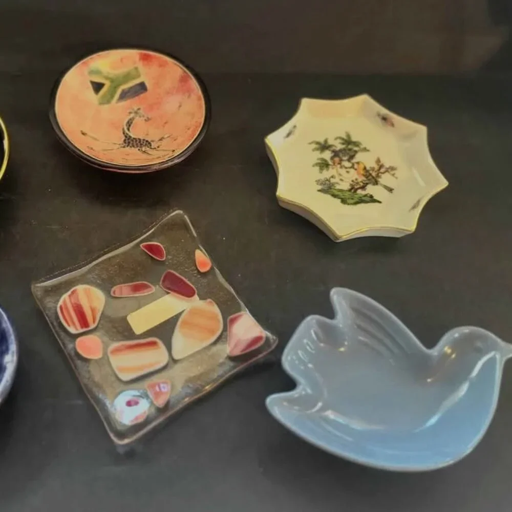 Six Small Trinket Dishes